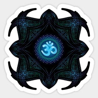 Shanti Om / Mandala Sticker